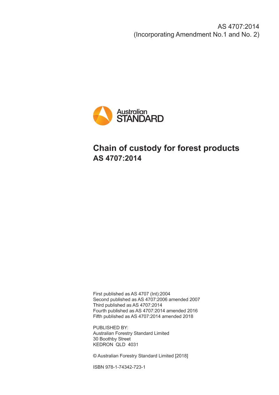 AS 4707:2014 pdf