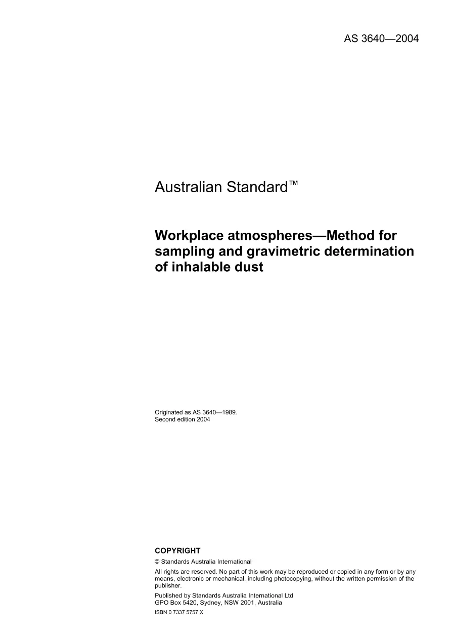 AS 3640-2004 AS 3640-2004 pdf