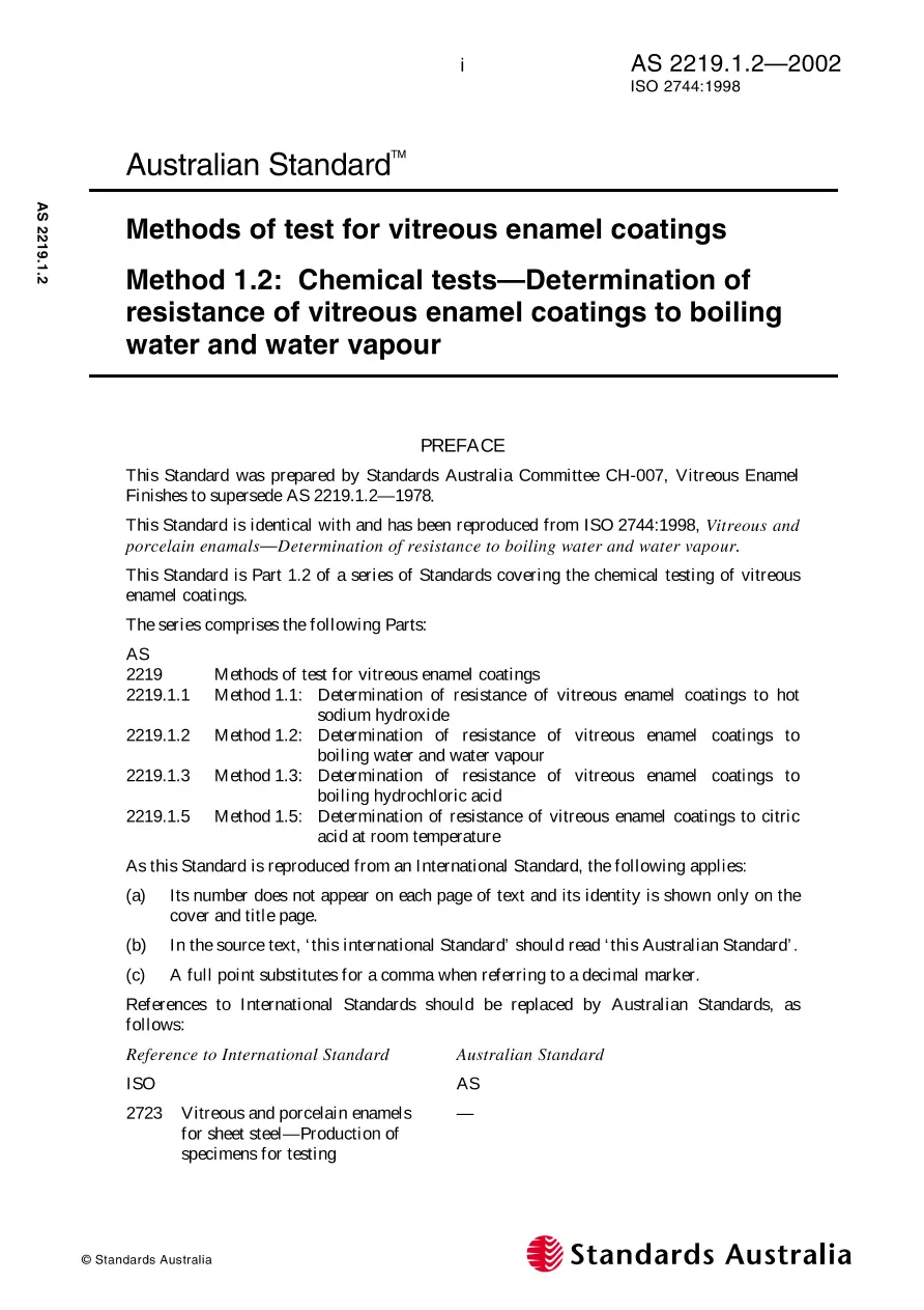 AS 2219.1.2-2002 pdf