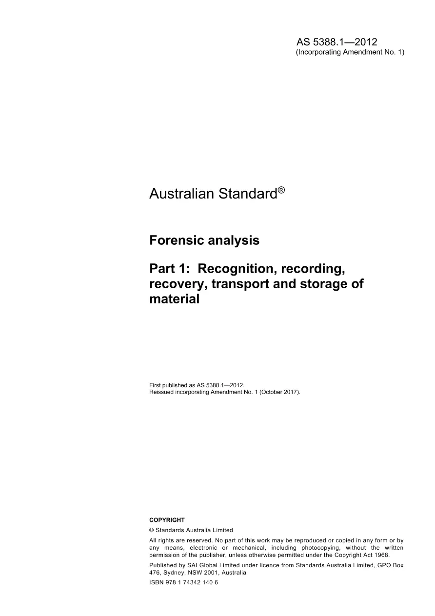 AS 5388.1-2012 AS 5388.1-2012 pdf