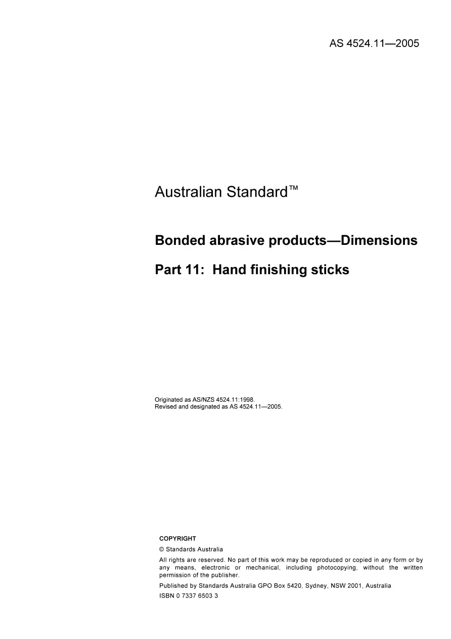 AS 4524.11-2005 AS 4524.11-2005 pdf