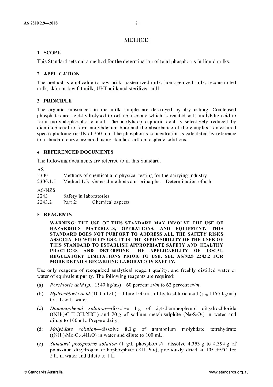 AS 2300.2.9-2008 pdf