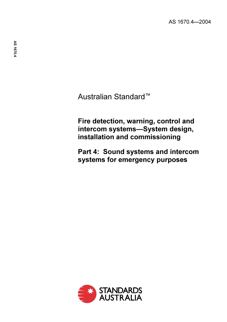 AS 1670.4-2004 AS 1670.4-2004 pdf
