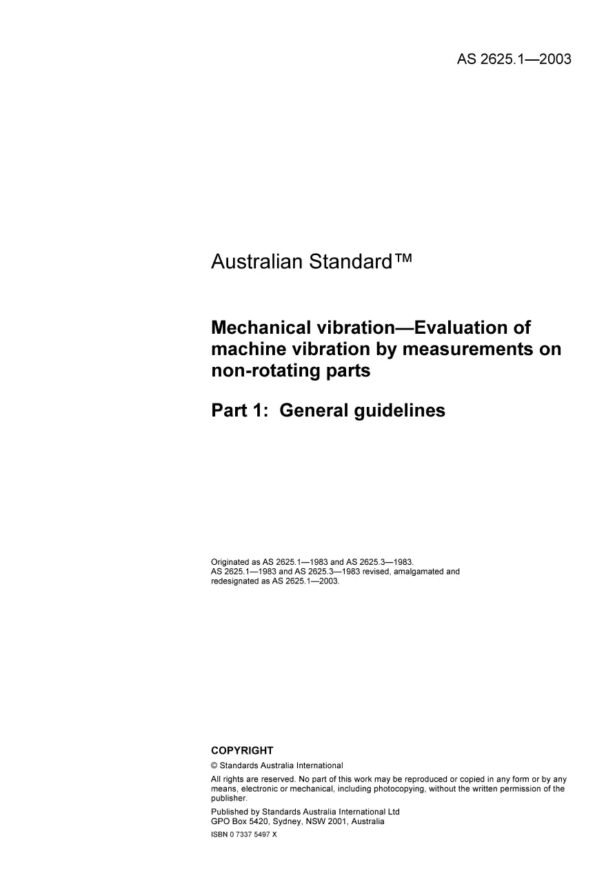 AS 2625.1-2003 AS 2625.1-2003 pdf