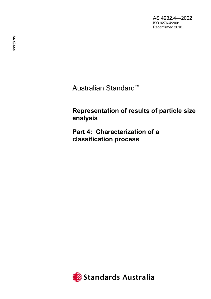 AS 4932.4-2002 AS 4932.4-2002 pdf