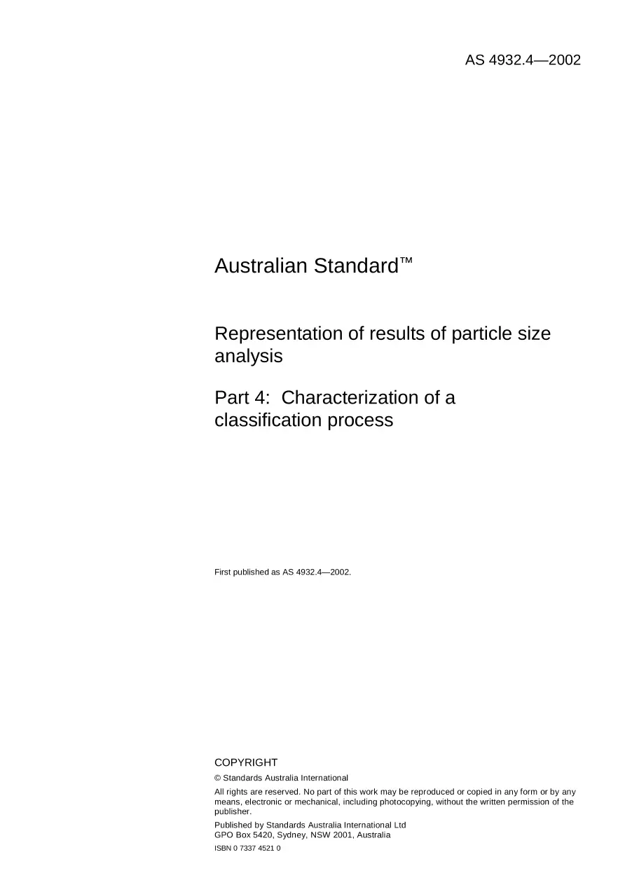 AS 4932.4-2002 AS 4932.4-2002 pdf