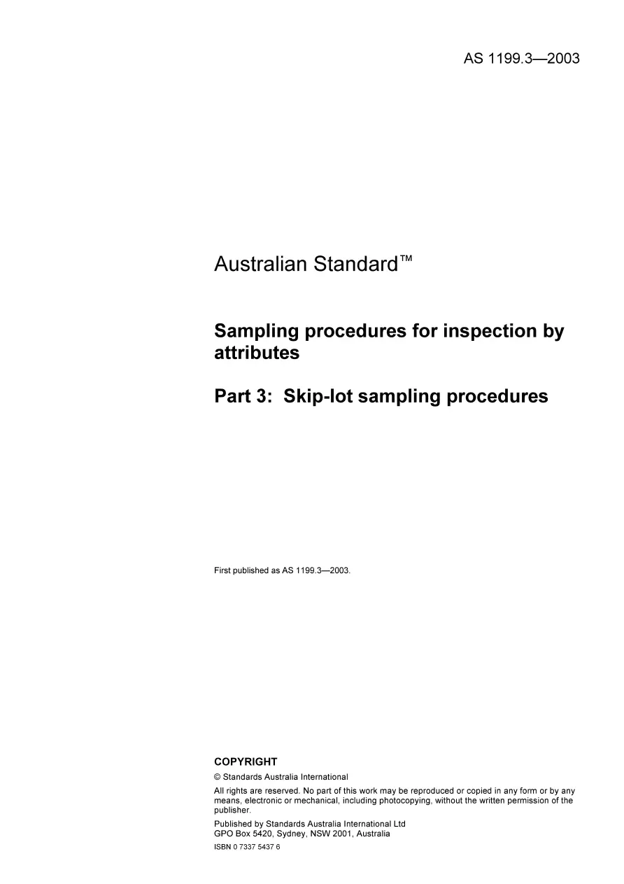 AS 1199.3-2003 pdf