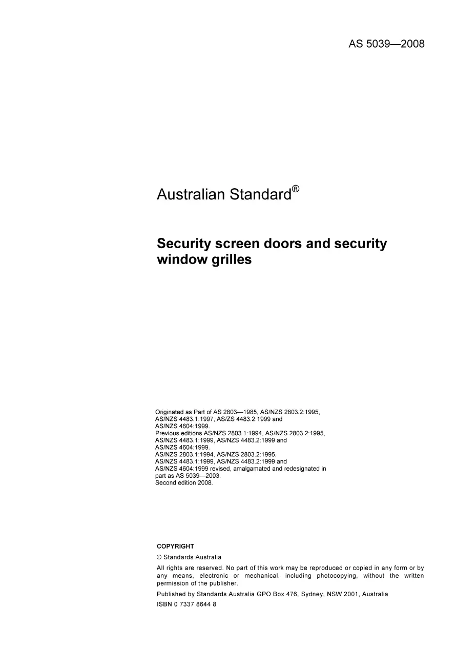 AS 5039-2008 AS 5039-2008 pdf