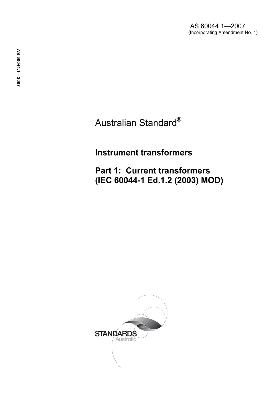 AS 60044.1-2007 AS 60044.1-2007 pdf