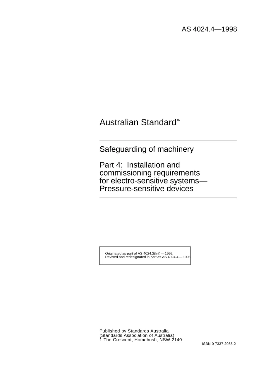 AS 4024.4-1998 AS 4024.4-1998 pdf