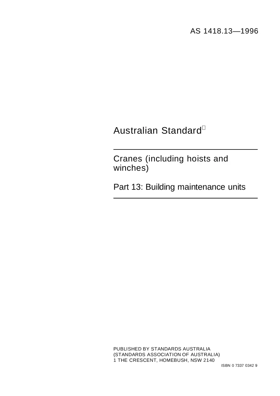 AS 1418.13-1996 pdf