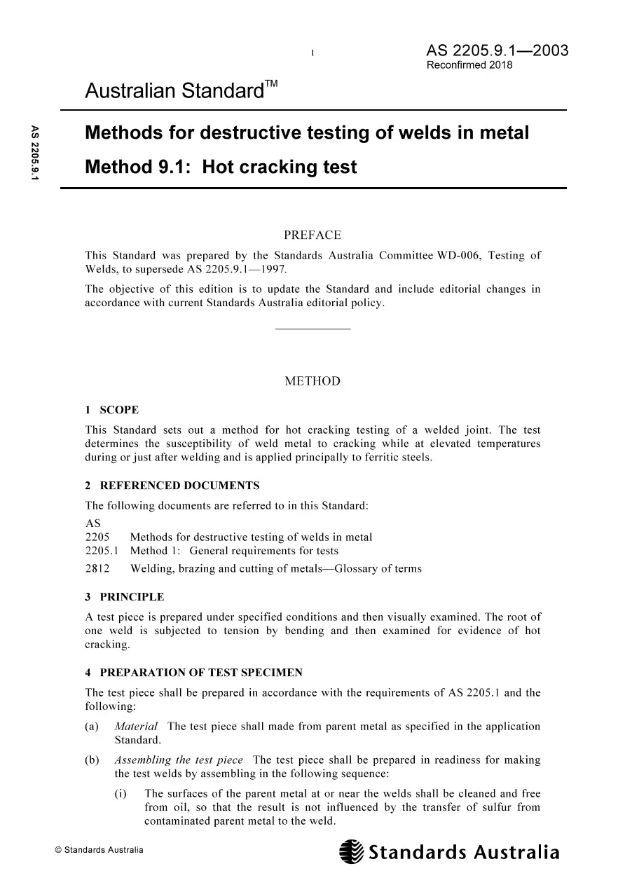 AS 2205.9.1-2003 pdf