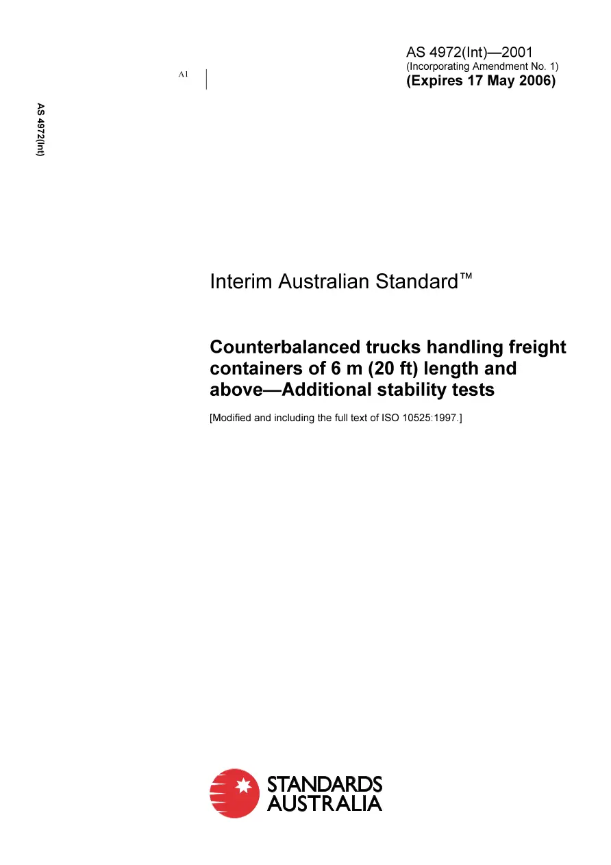 AS 4972(INT)-2001 AS 4972(INT)-2001 pdf