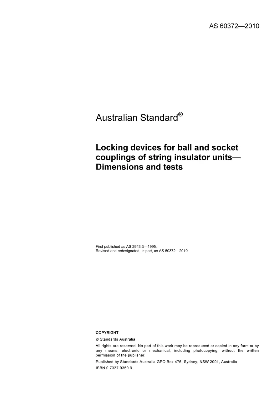 AS 60372-2010 AS 60372-2010 pdf