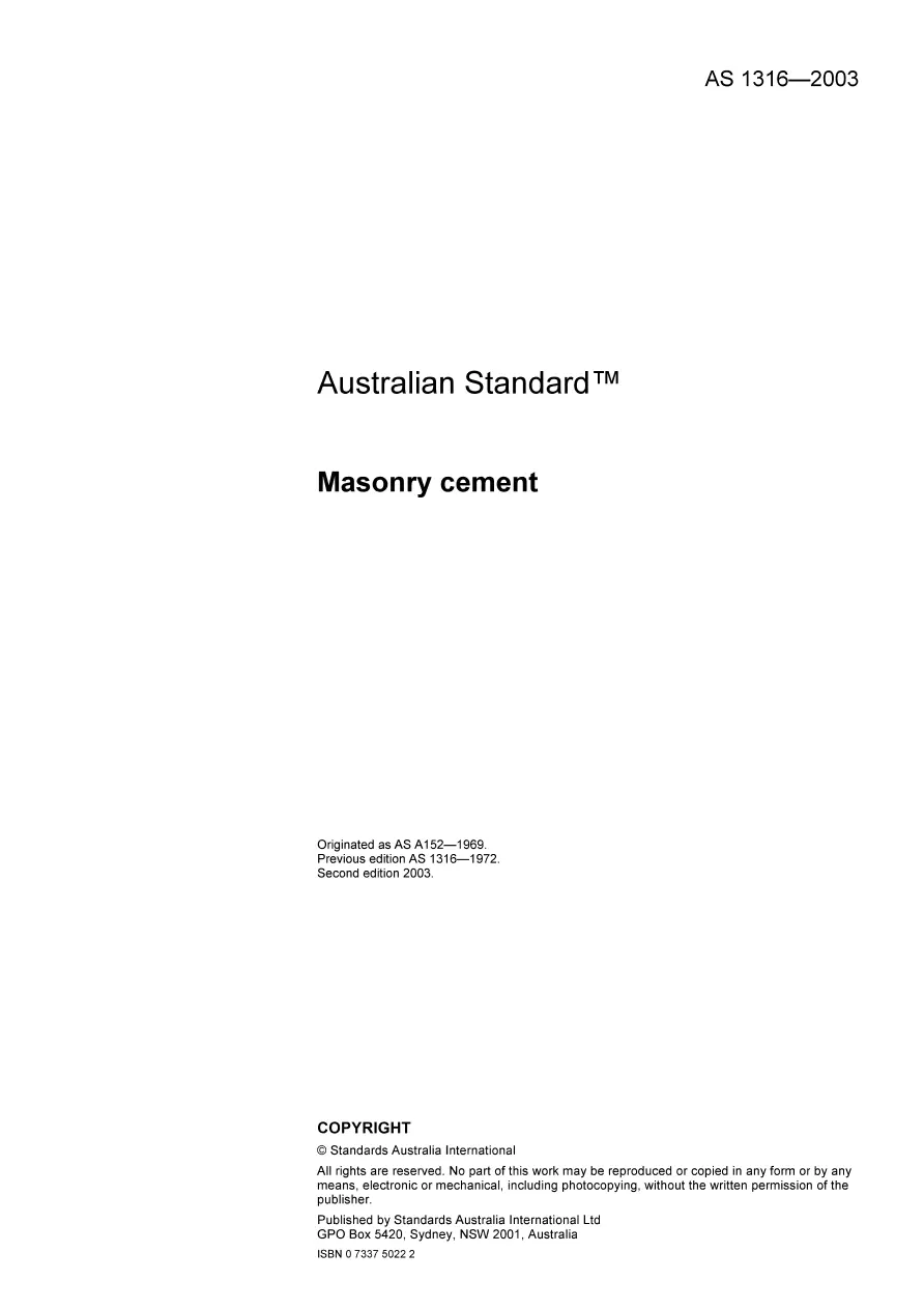 AS 1316-2003 AS 1316-2003 pdf