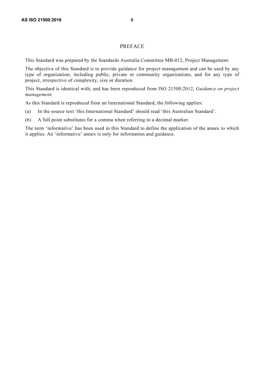AS ISO 21500:2016 AS ISO 21500:2016 pdf