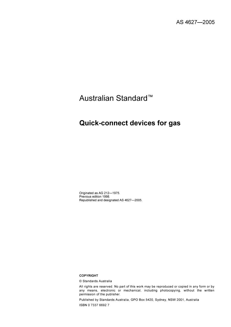 AS 4627-2005 AS 4627-2005 pdf