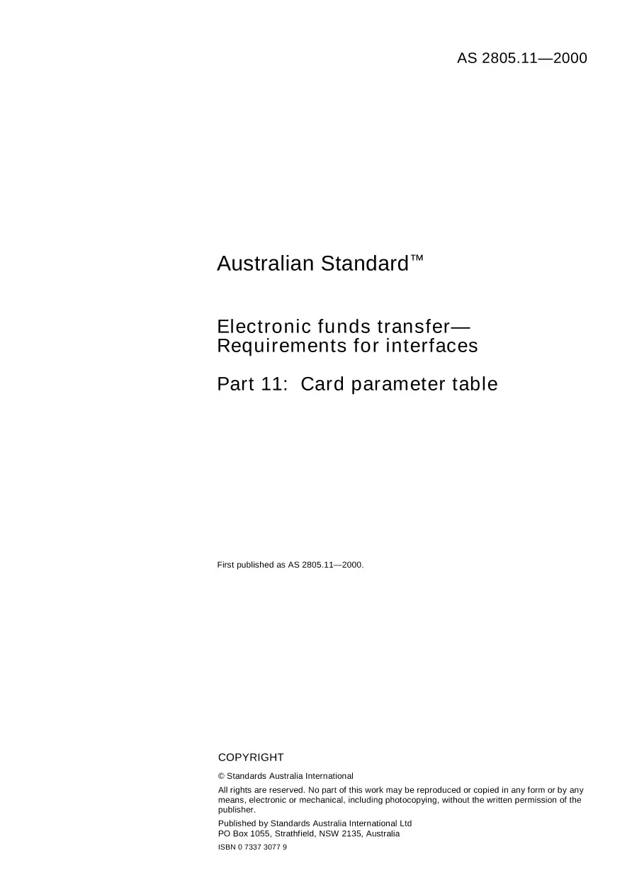 AS 2805.11-2000 AS 2805.11-2000 pdf
