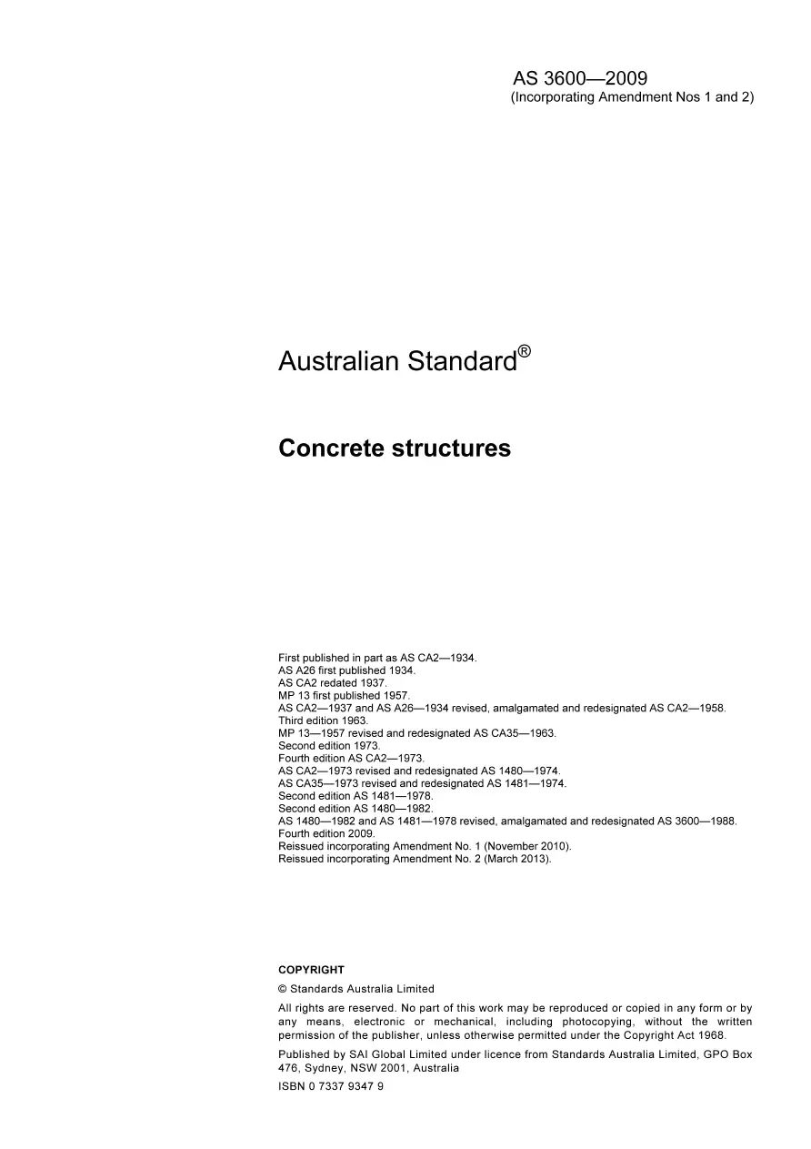 AS 3600-2009 AS 3600-2009 pdf