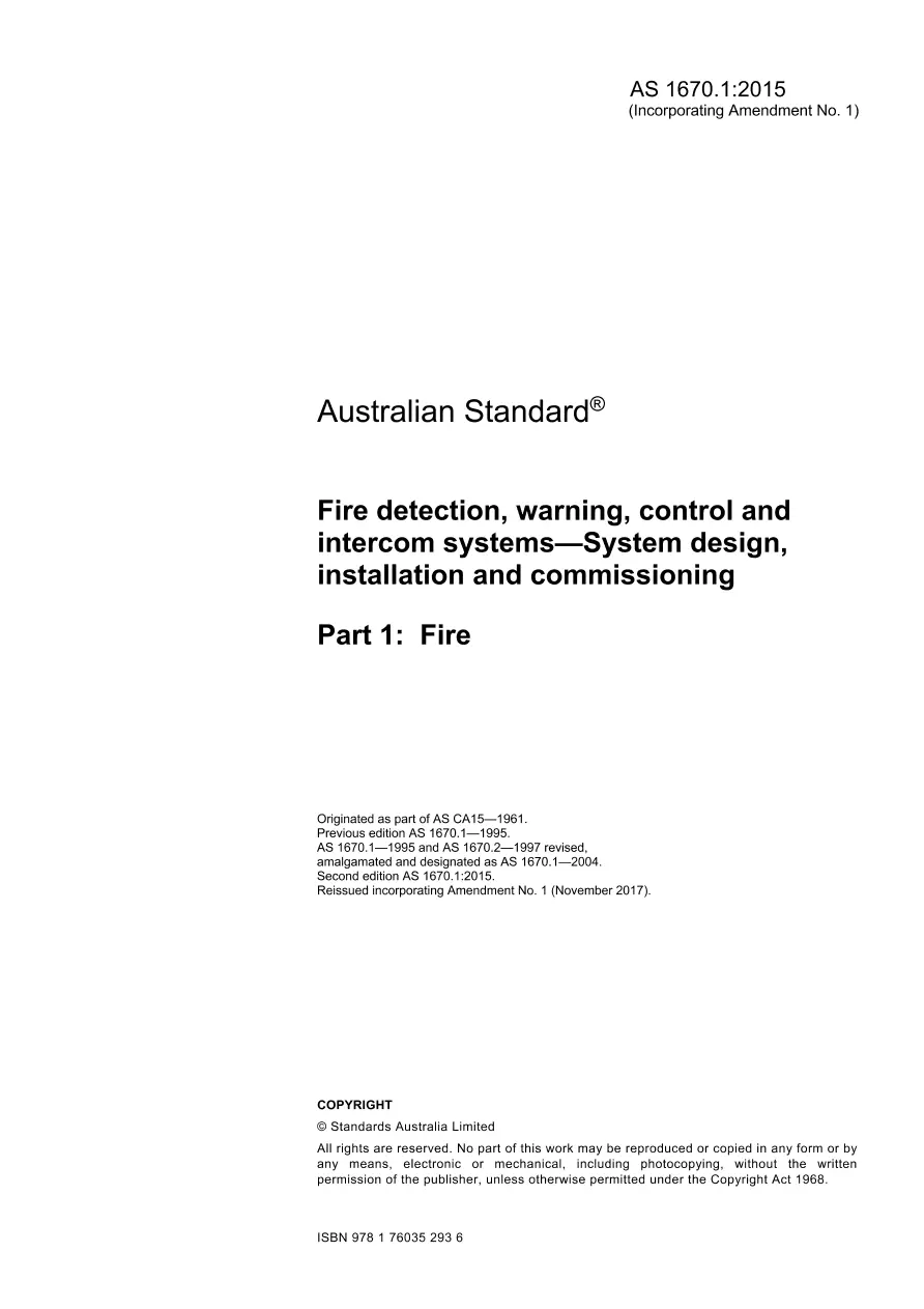 AS 1670.1:2015 pdf