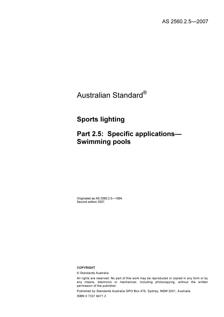 AS 2560.2.5-2007 pdf