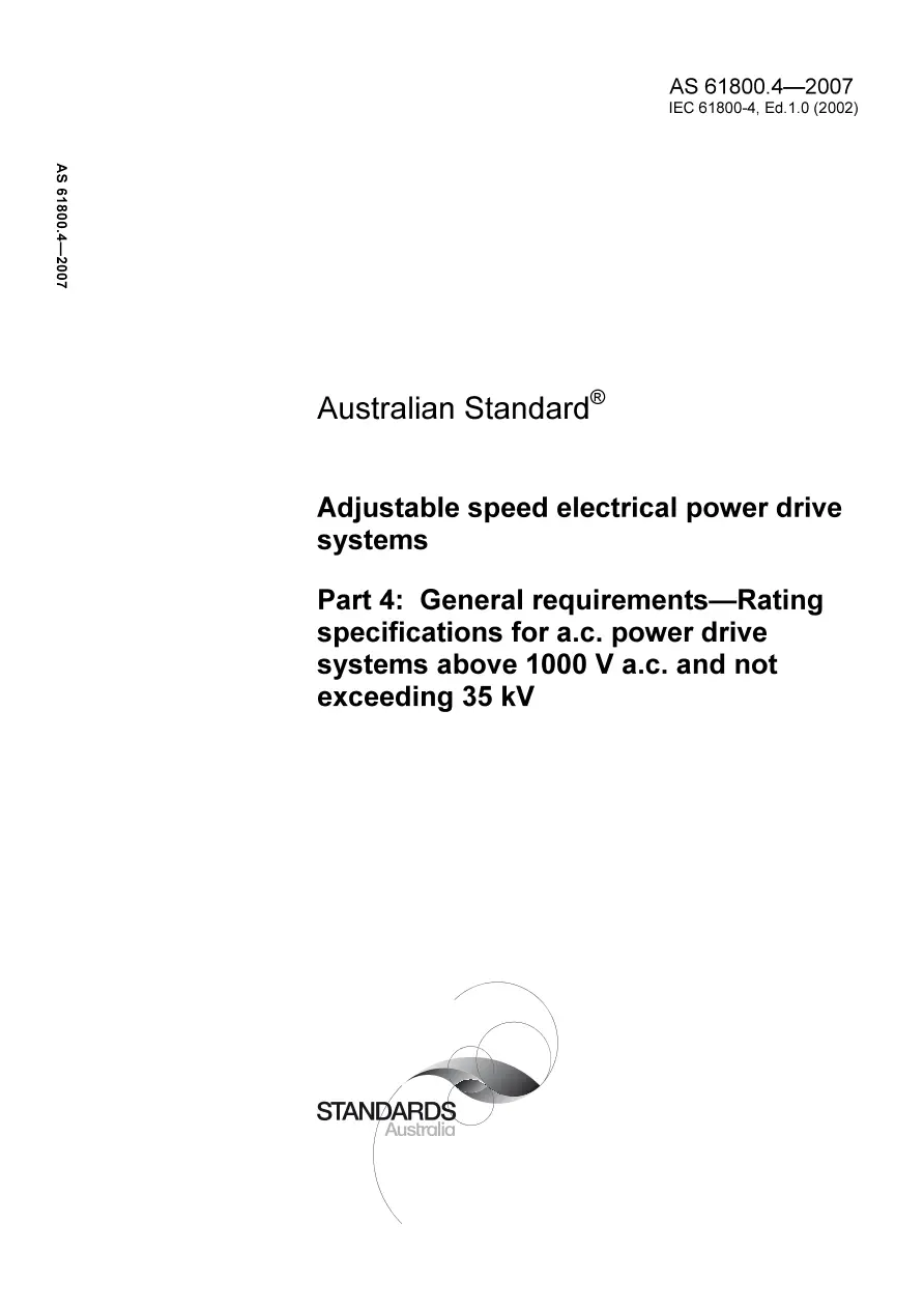 AS 61800.4-2007 pdf