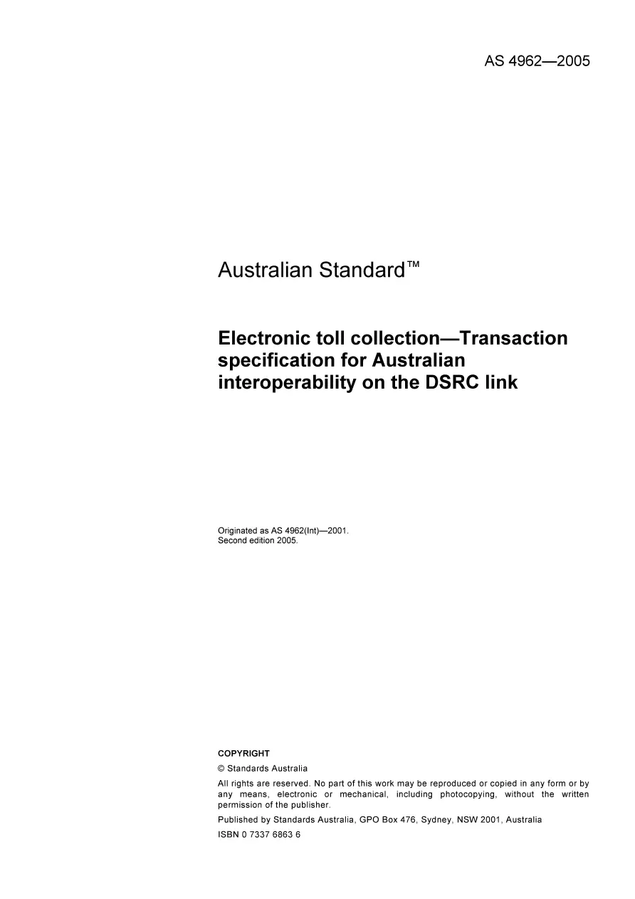 AS 4962-2005 AS 4962-2005 pdf