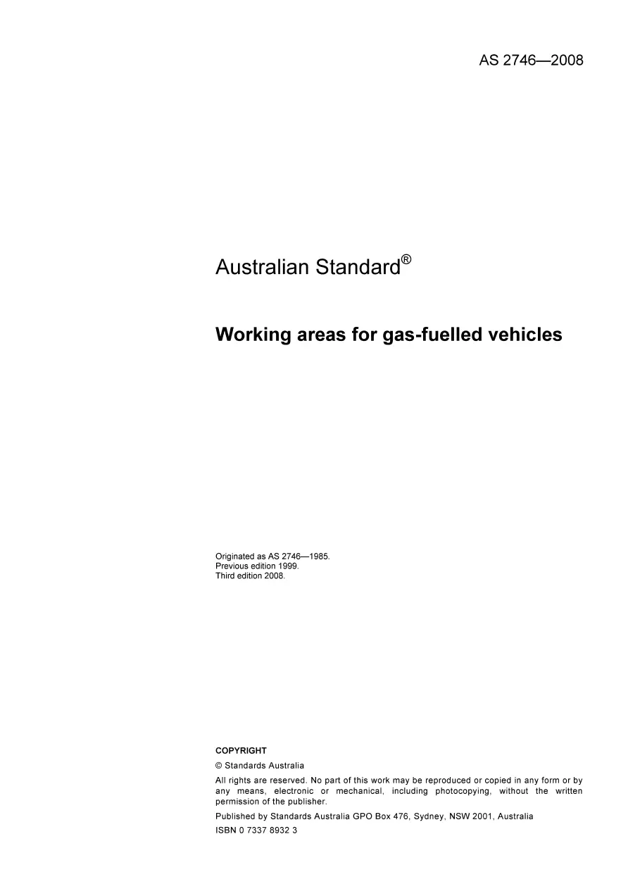 AS 2746-2008 AS 2746-2008 pdf