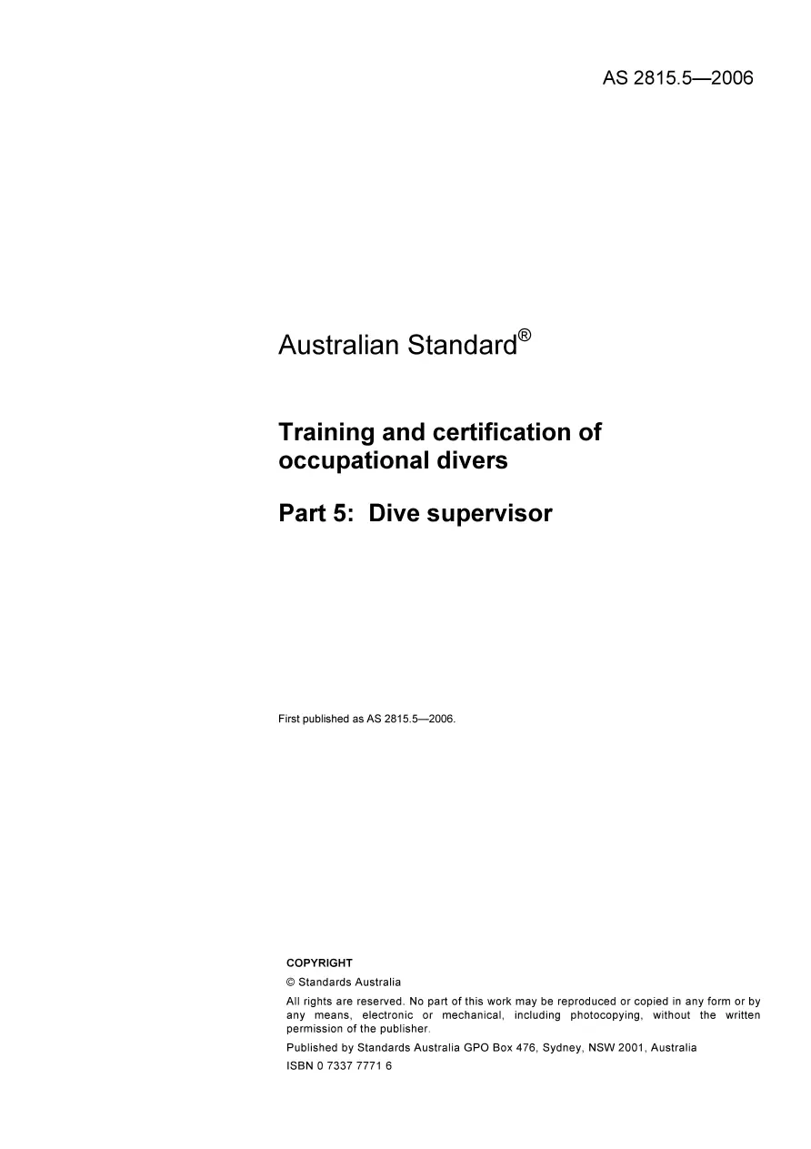AS 2815.5-2006 AS 2815.5-2006 pdf