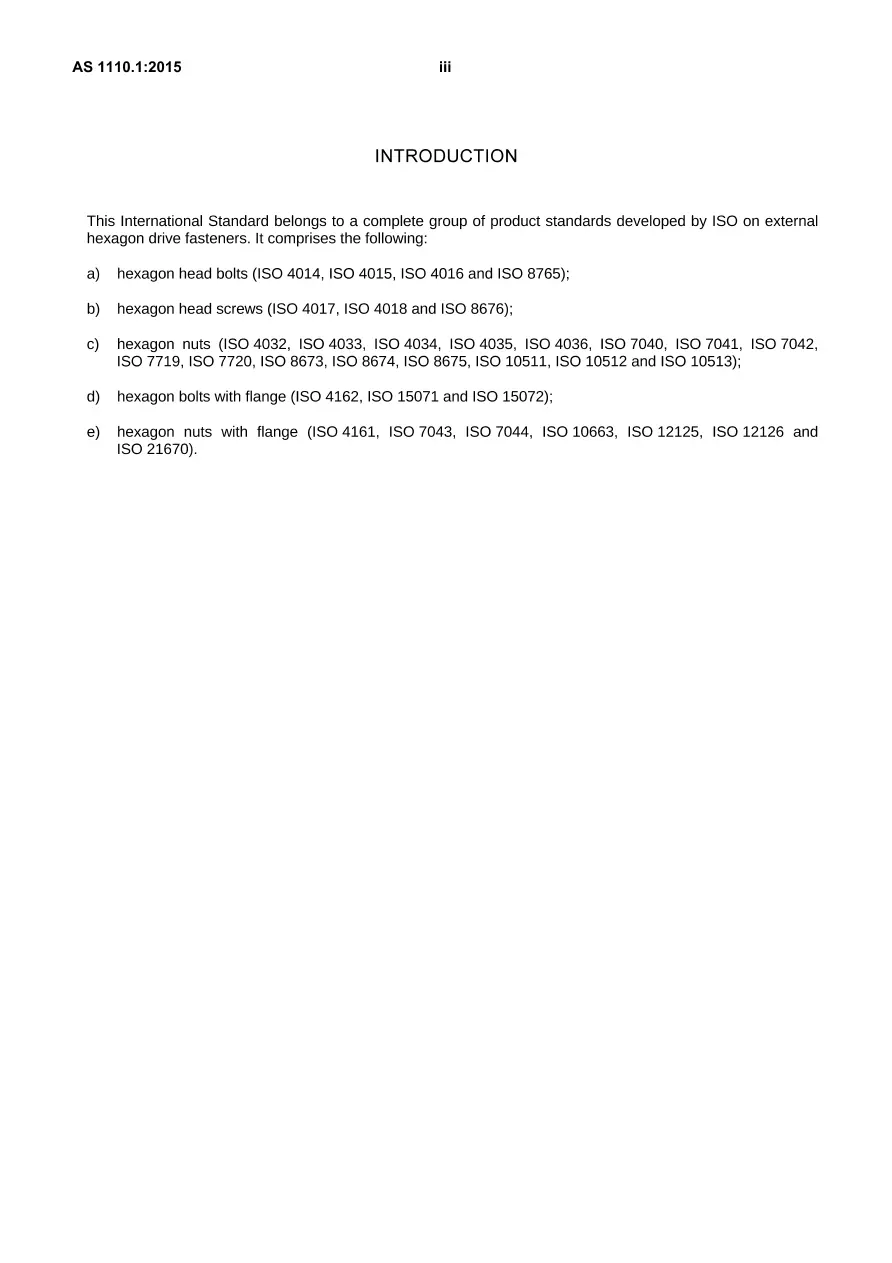 AS 1110.1:2015 pdf