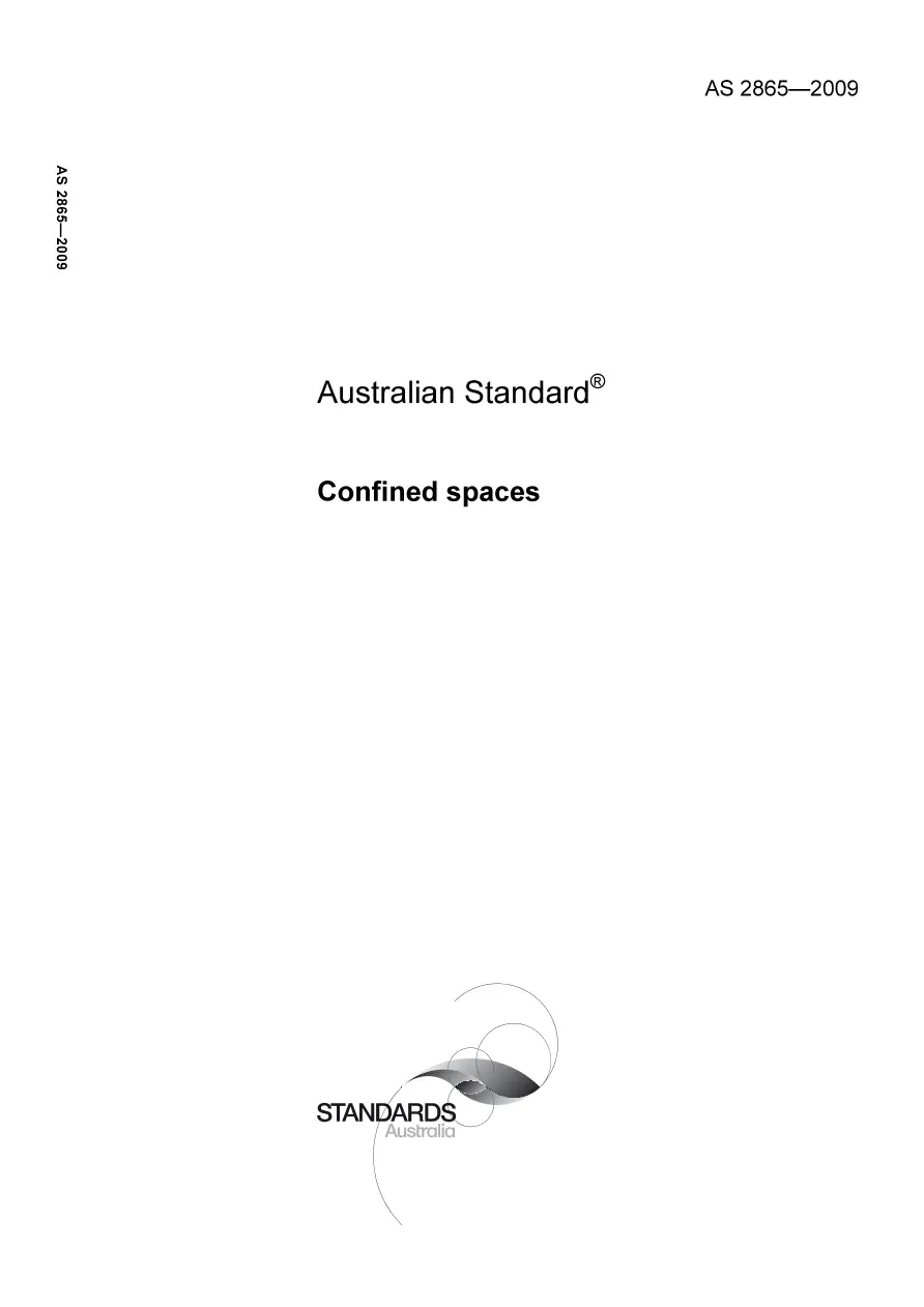 AS 2865-2009 AS 2865-2009 pdf