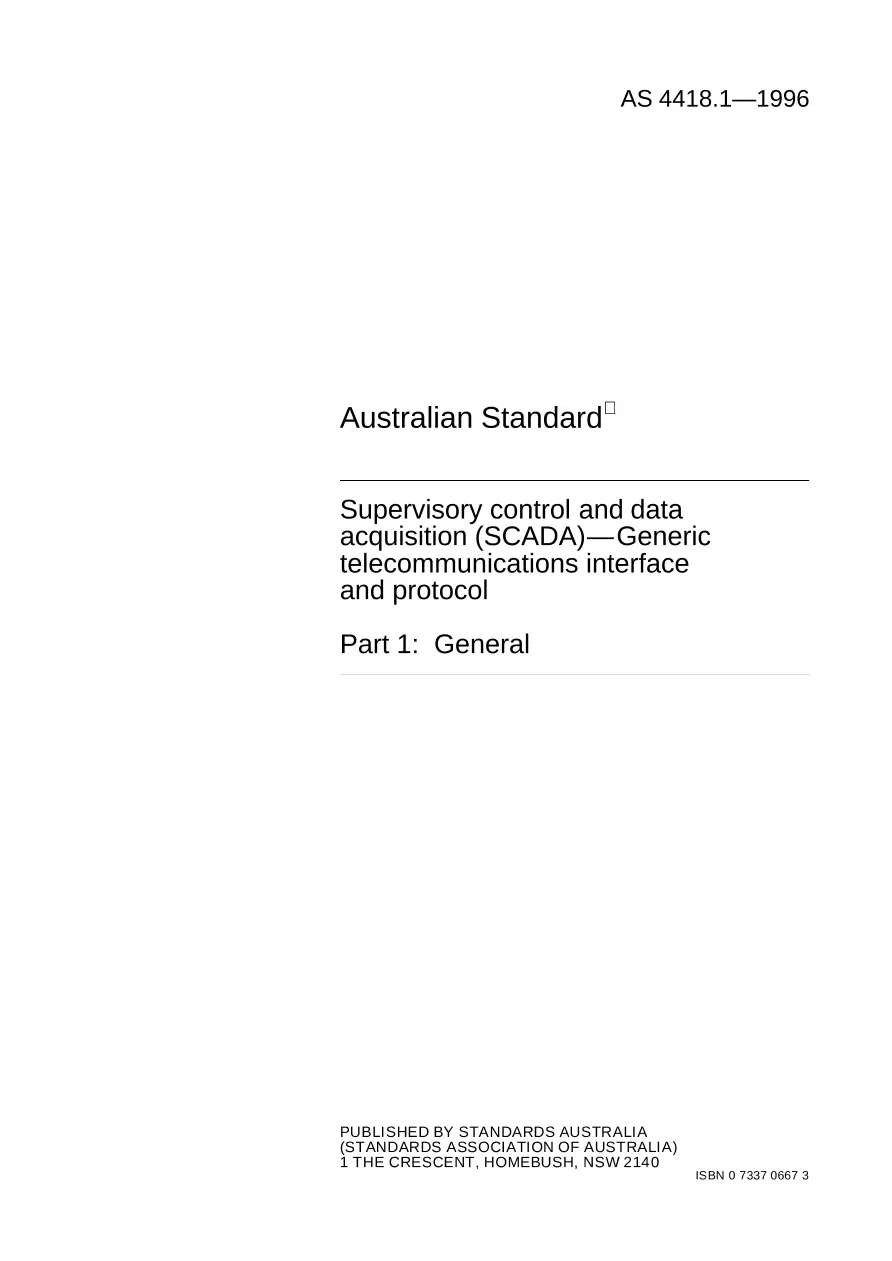 AS 4418.1-1996 AS 4418.1-1996 pdf