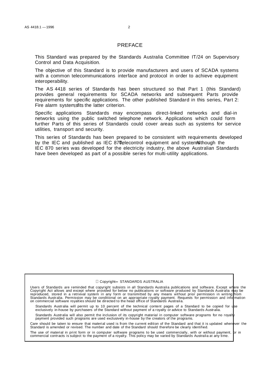 AS 4418.1-1996 AS 4418.1-1996 pdf