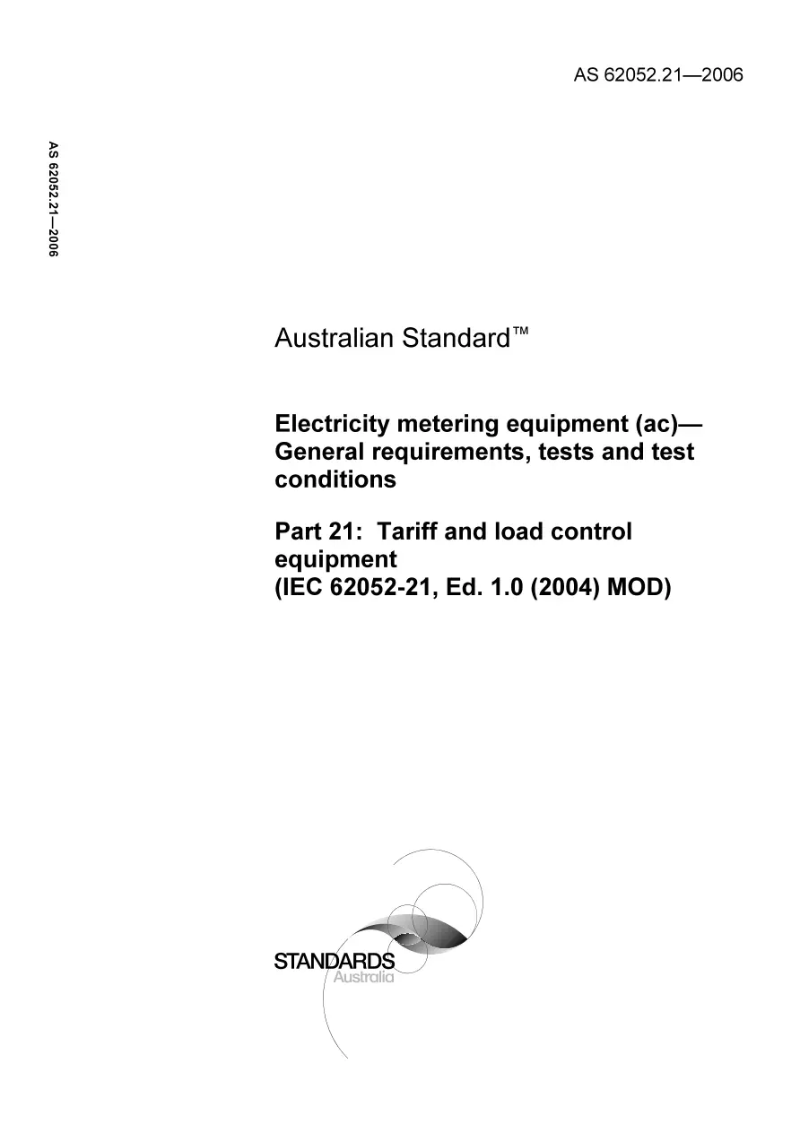 AS 62052.21-2006 AS 62052.21-2006 pdf