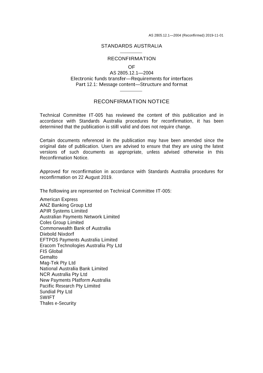 AS 2805.12.1-2004 AS 2805.12.1-2004 pdf