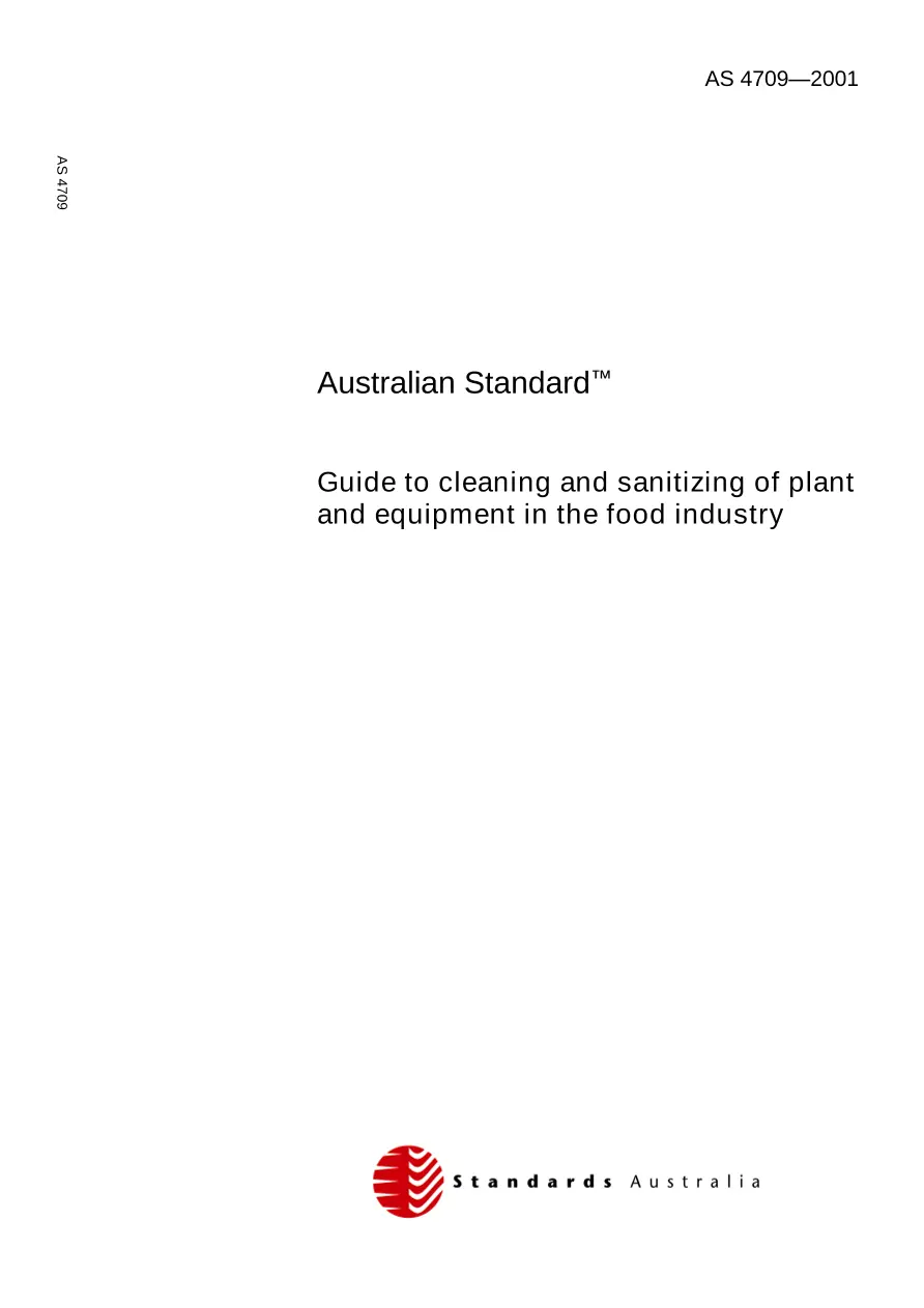 AS 4709-2001 AS 4709-2001 pdf
