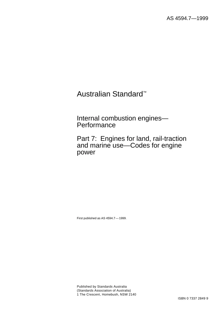 AS 4594.7-1999 pdf