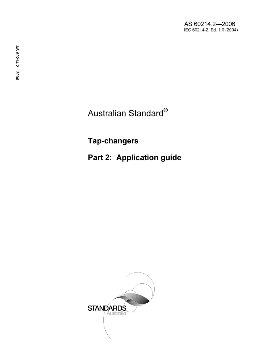 AS 60214.2-2006 pdf