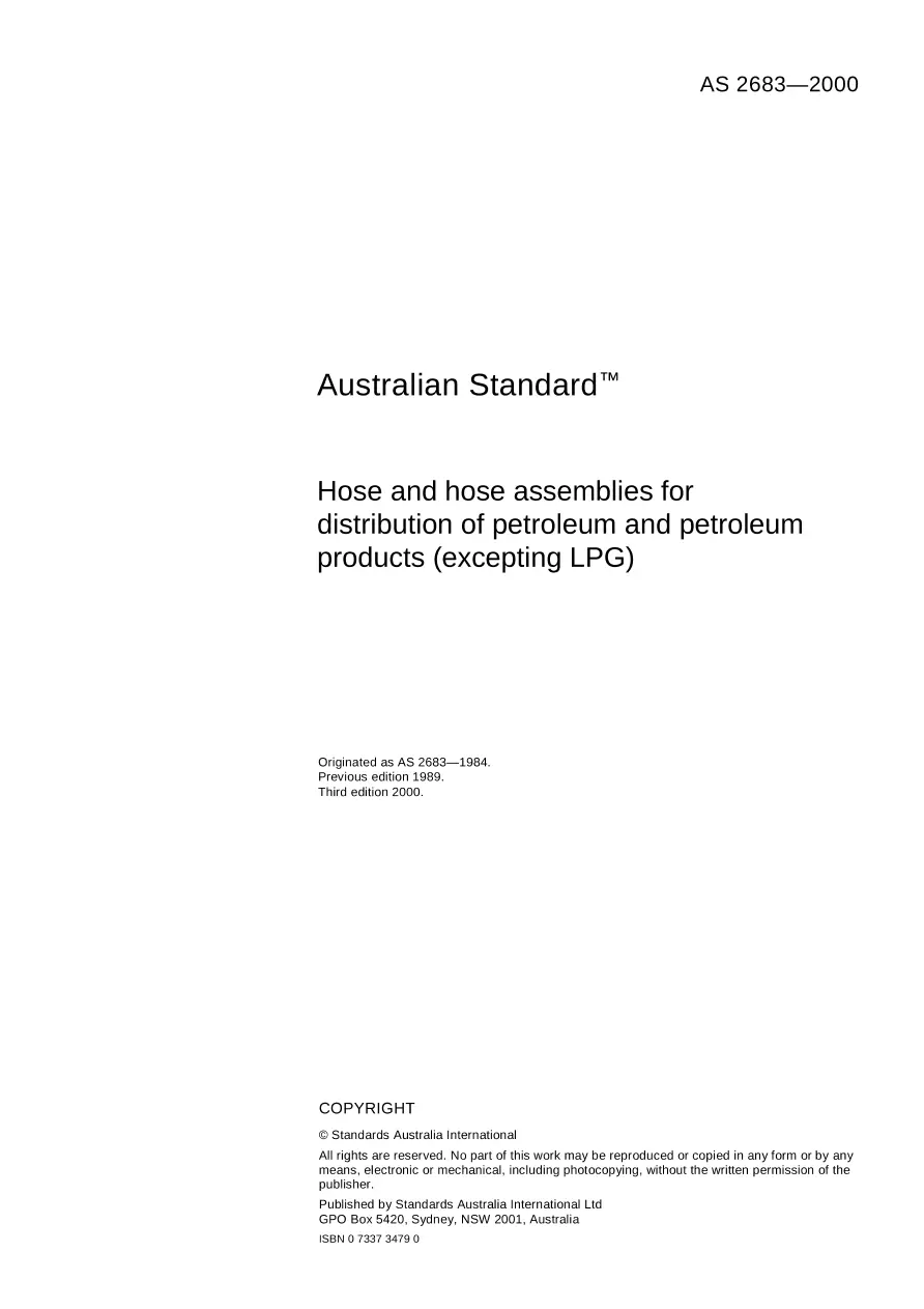 AS 2683-2000 AS 2683-2000 pdf