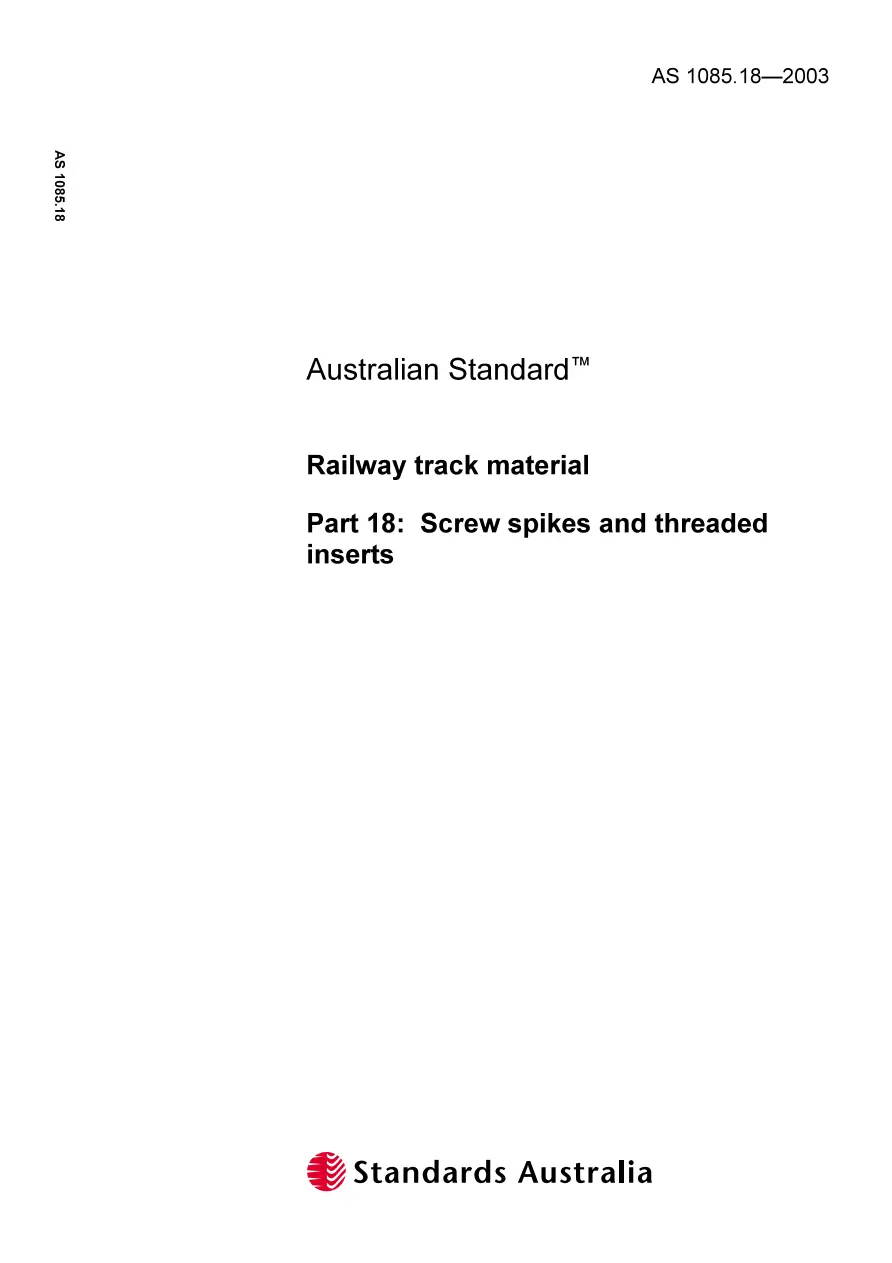 AS 1085.18-2003 AS 1085.18-2003 pdf