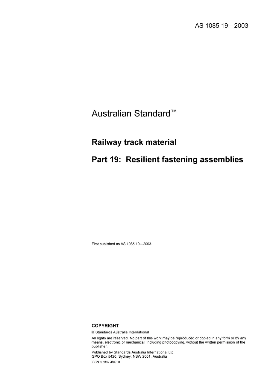 AS 1085.19-2003 AS 1085.19-2003 pdf