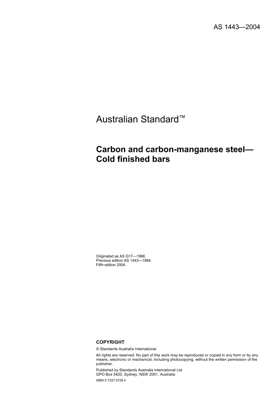 AS 1443-2004 AS 1443-2004 pdf