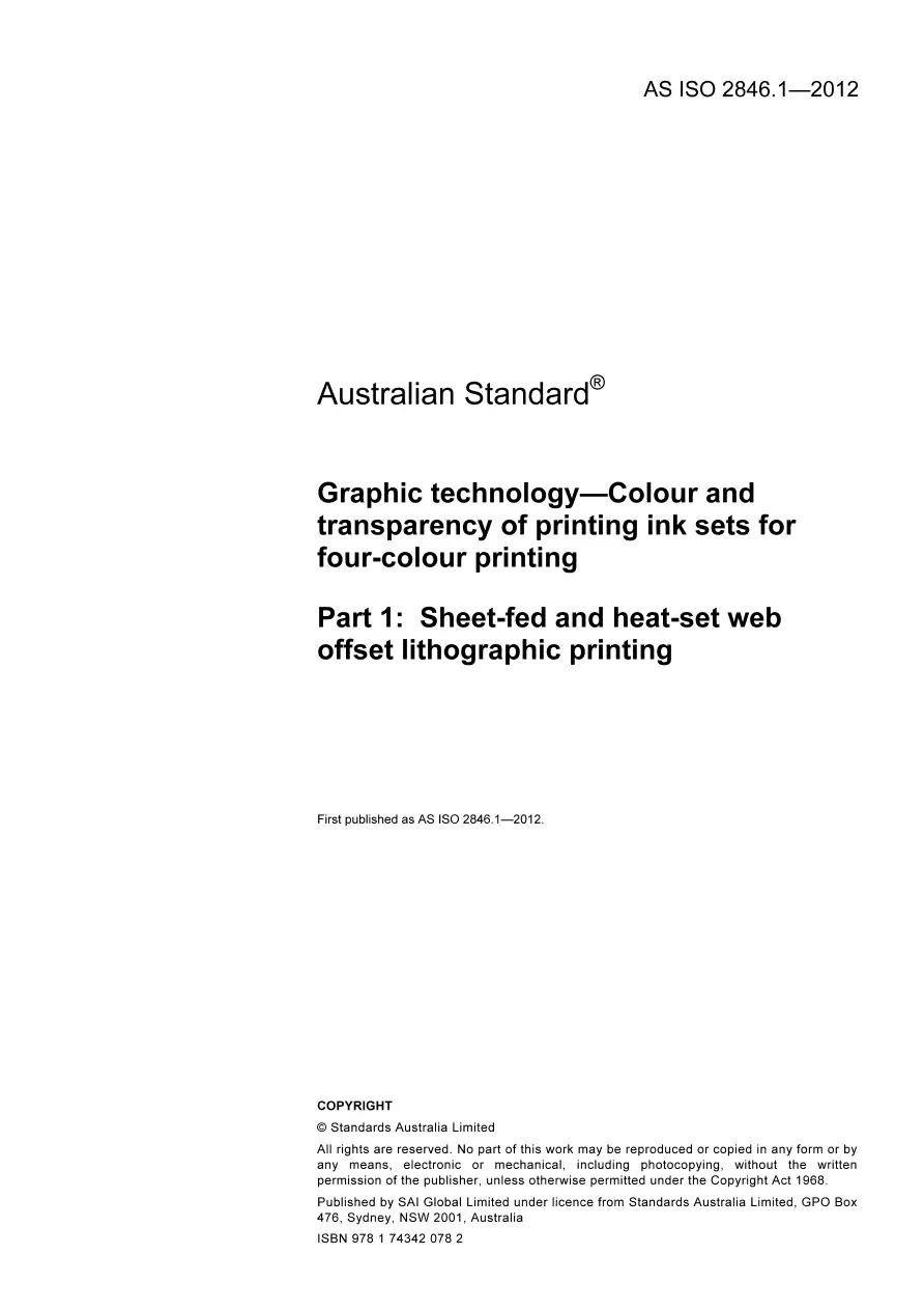 AS ISO 2846.1-2012 AS ISO 2846.1-2012 pdf