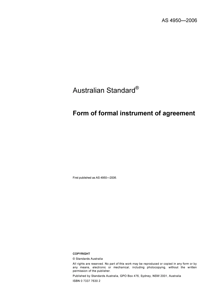 AS 4950-2006 AS 4950-2006 pdf