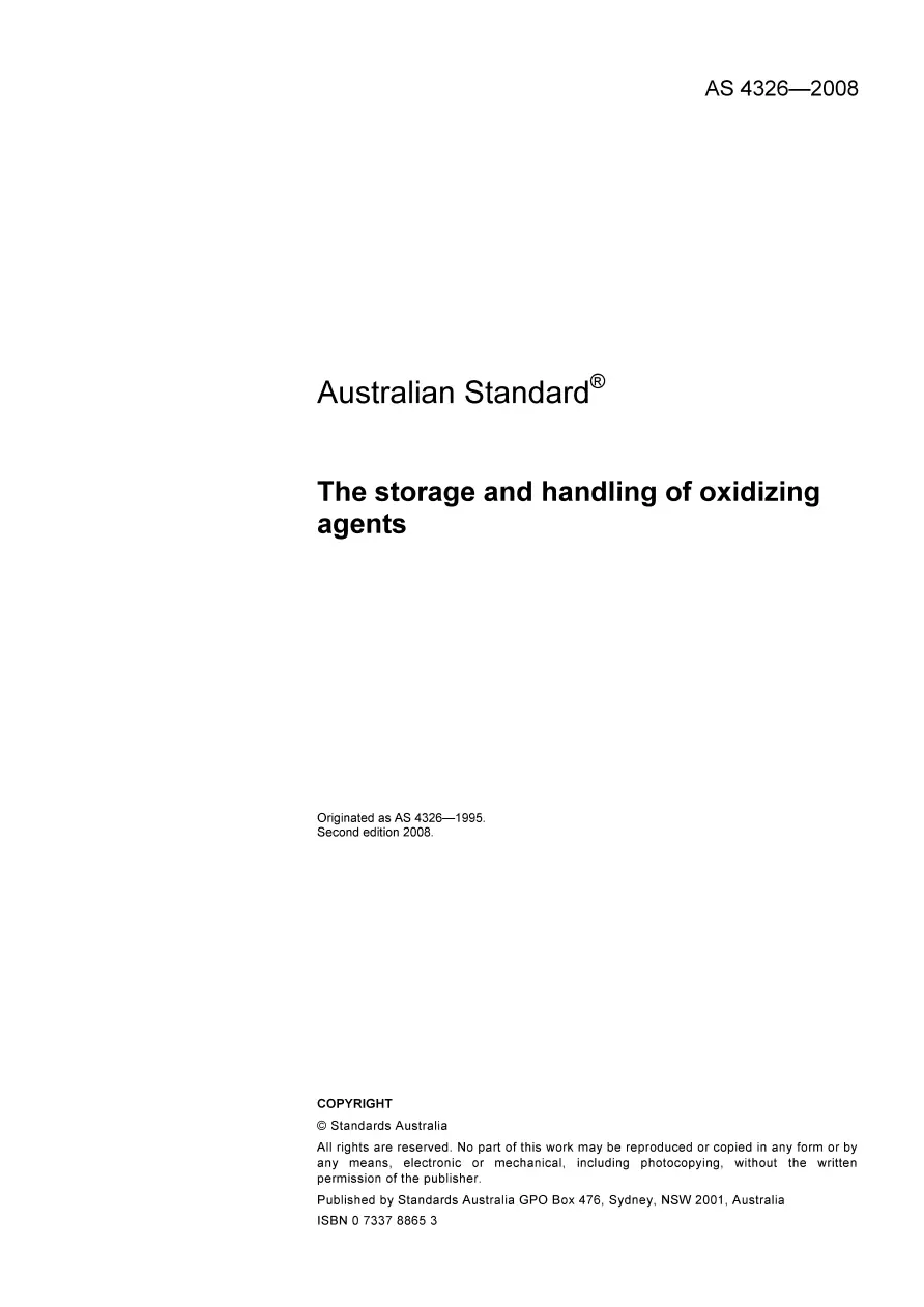 AS 4326-2008 AS 4326-2008 pdf