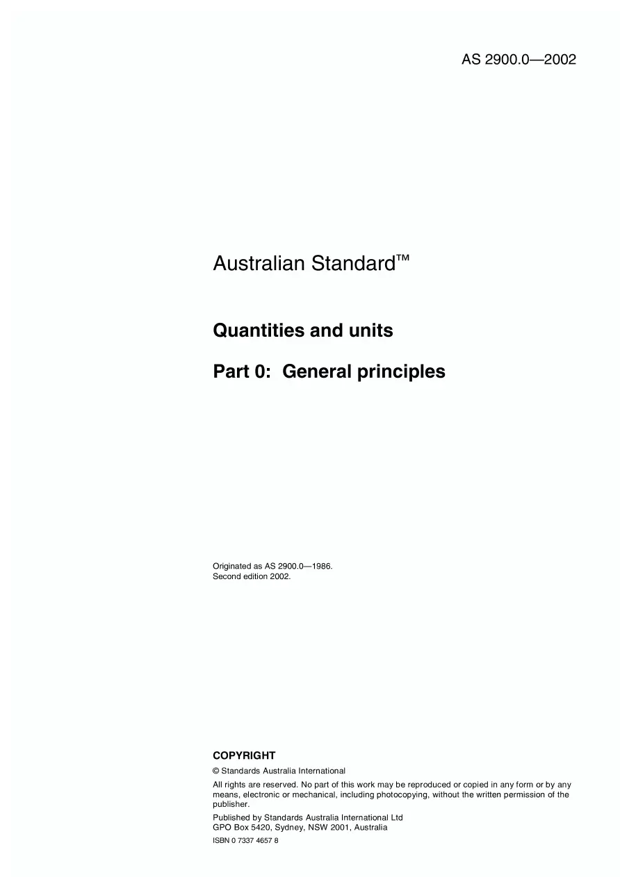 AS 2900.0-2002 pdf