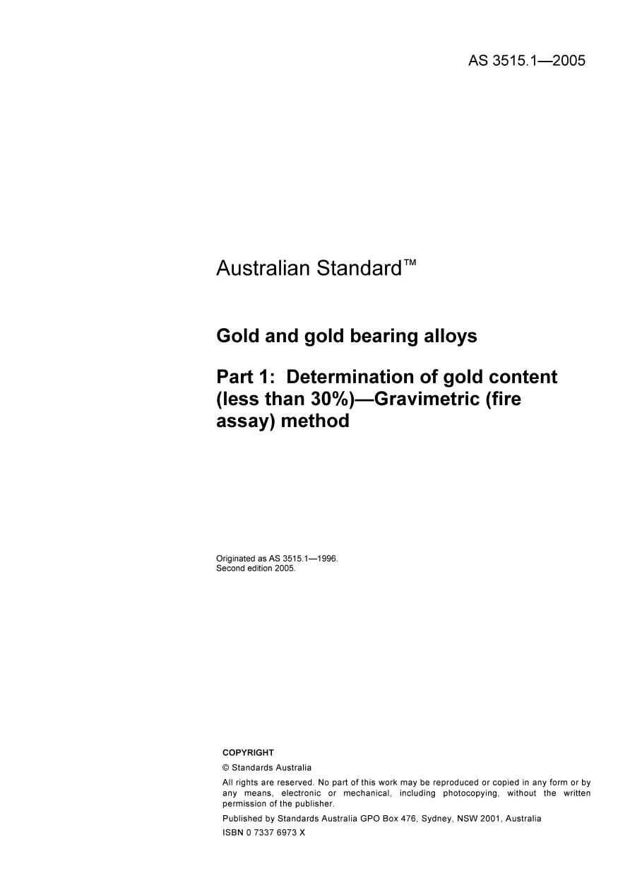 AS 3515.1-2005 pdf