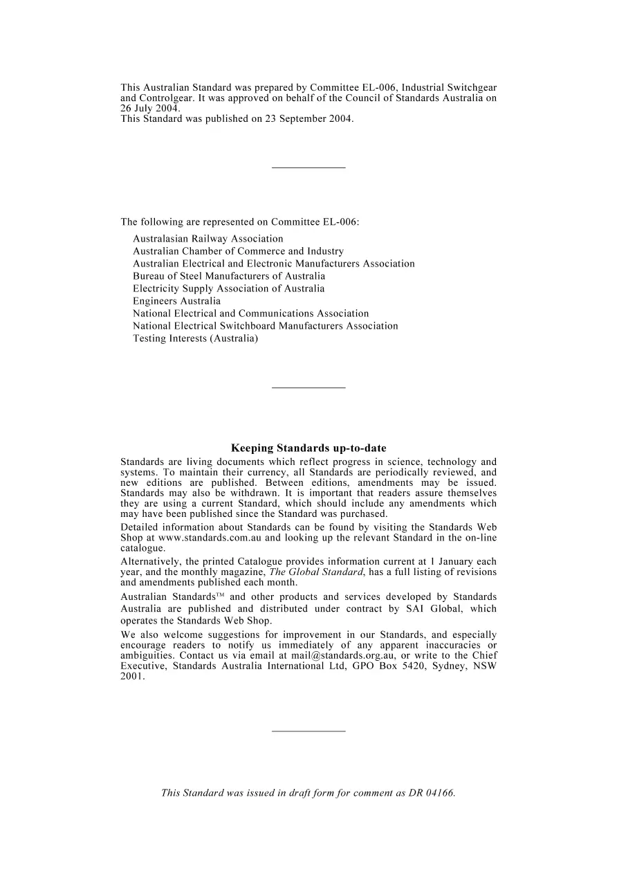 AS 60947.5.7-2004 AS 60947.5.7-2004 pdf