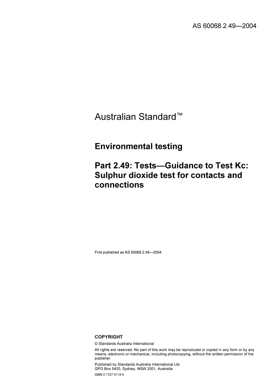 AS 60068.2.49-2004 AS 60068.2.49-2004 pdf
