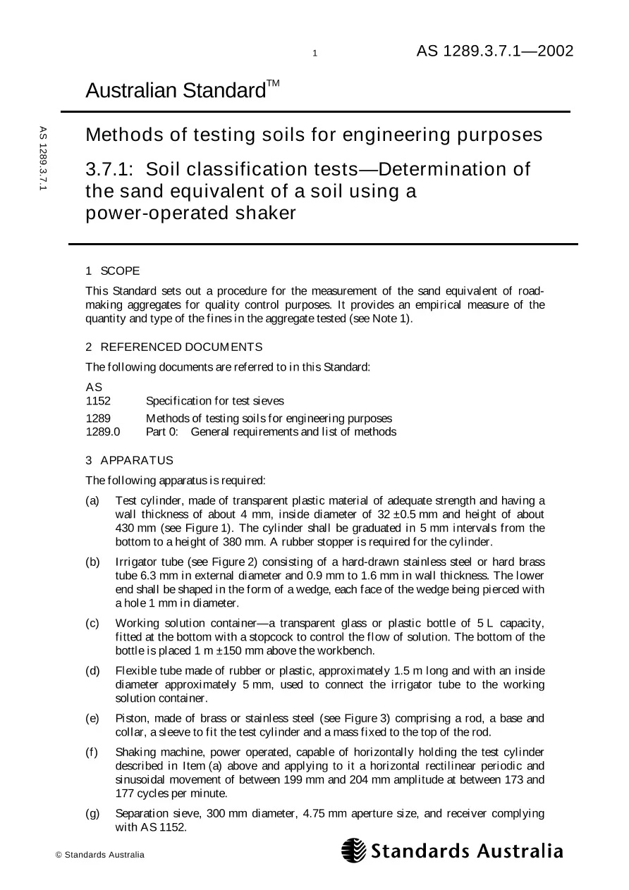 AS 1289.3.7.1-2002 AS 1289.3.7.1-2002 pdf